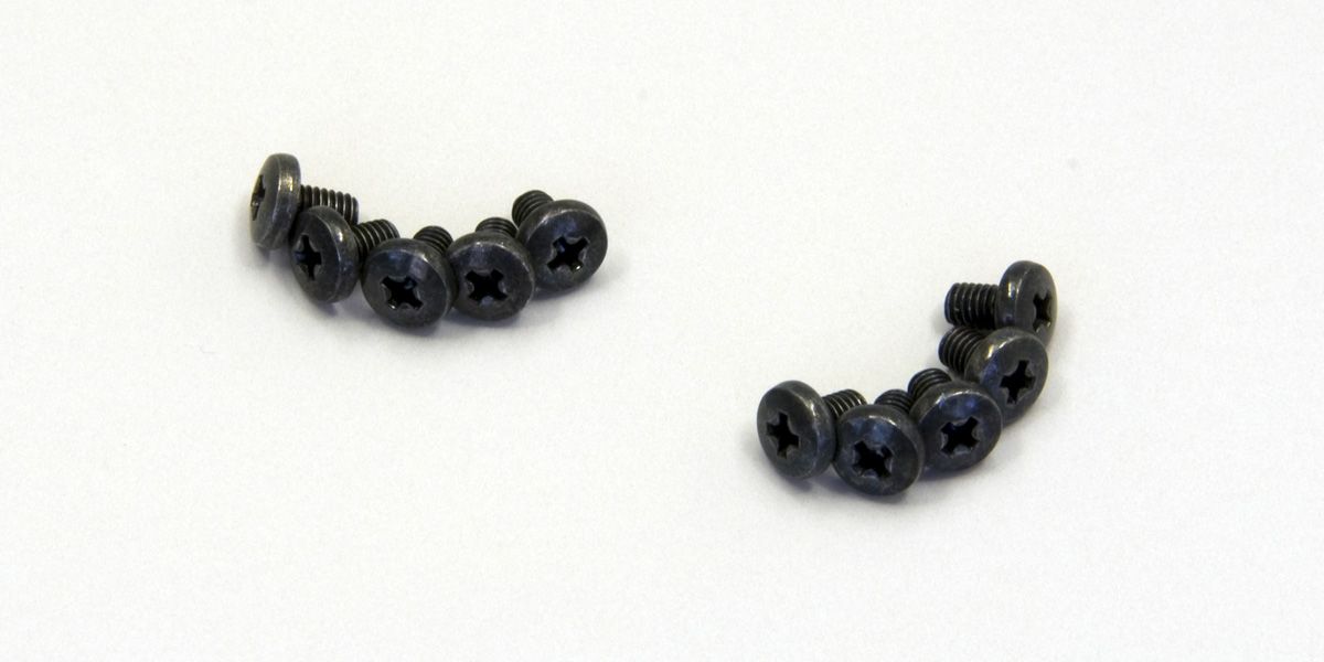 KYOSHO K.1-S02604 - Bind Head Metallic Screws M2.6x4mm 10 pcs Kyosho
