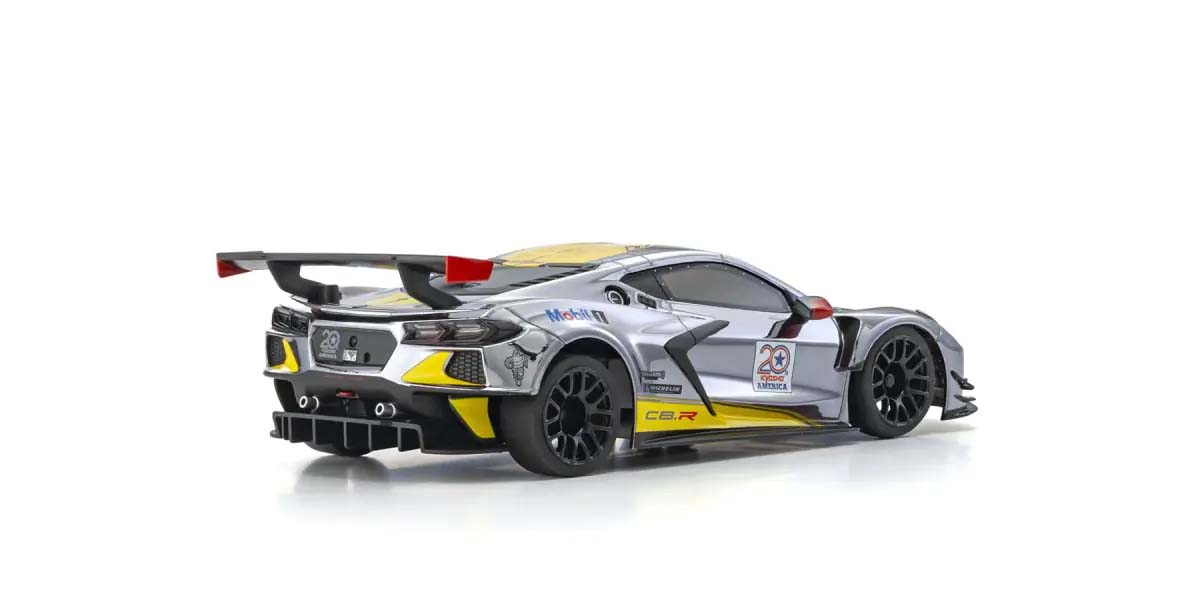 KYOSHO K.32356CRY - Kyosho Mini-Z MR04 RWD Corvette C8-R Chrome 20th Anni W-MM/KT531P