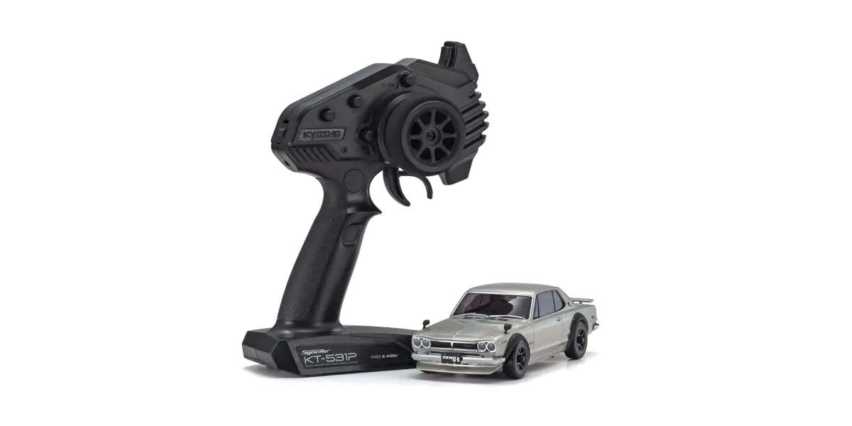 KYOSHO K.32636S - Kyosho Mini-Z AWD Skyline 2000GT-R KPGC10 Silver MA020/KT531P