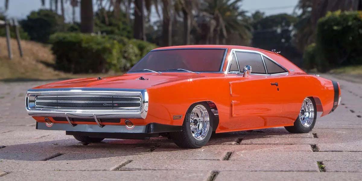 KYOSHO K.34417T1C - Kyosho Fazer MK2 L Dodge Charger 1970 Orange 1:10 Readyset
