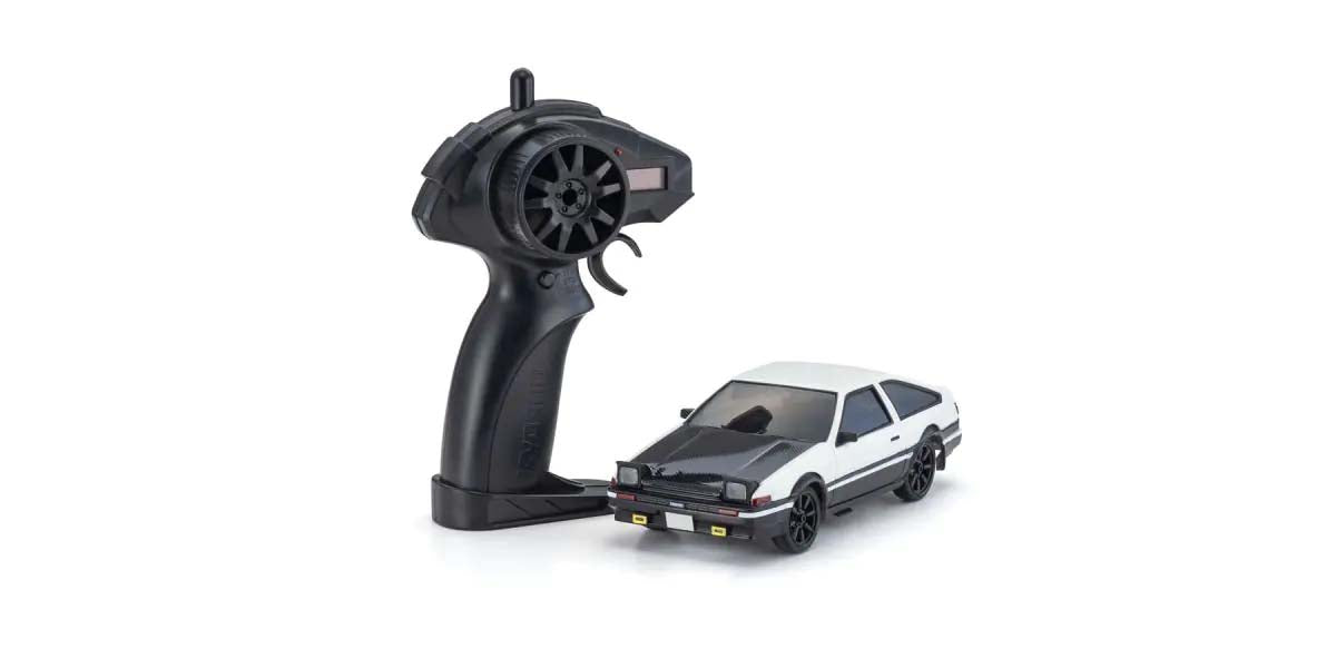 KYOSHO EGG K.66617A - Kyosho First Mini-Z 1:28 Initial-D Sprinter Trueno AE86 WH/BK Carbon