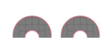 KYOSHO K.87053-04B - Kyosho Mini-Z Grand Prix Circuit50 Oval Extension 32pcs