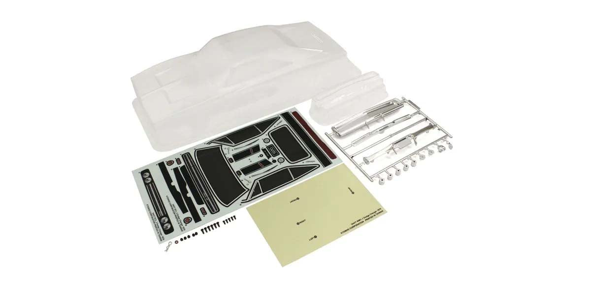 KYOSHO K.FAB703C - Body shell set 1:10 Fazer FZ02L Dodge Charger 1970 - Clear