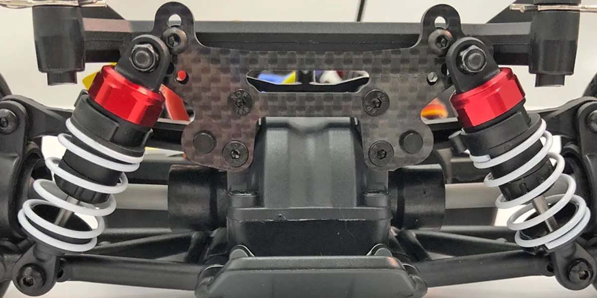 KYOSHO K.FAW223B - Carbon Rear Shock Stay TC Kyosho Fazer FZ02