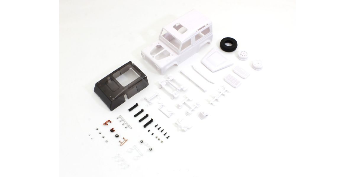 KYOSHO K.MXN06 - Bodyshell Land Rover Defender 90 Mini-Z 4X4 MX01 White Body