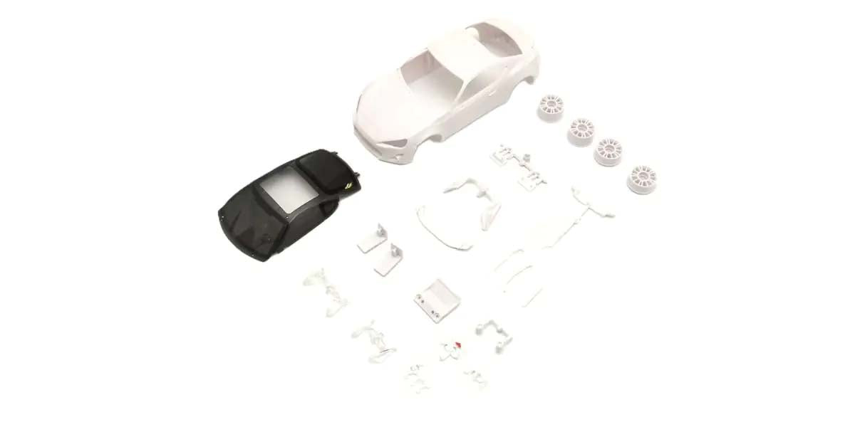 KYOSHO K.MZN231 - Bodyshell Toyota 86 Kyosho Mini-Z + 4WD Rims White Body