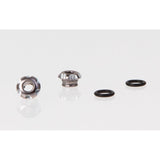 DISC.. LED Holder CNC Alloy for 3mm Light, Grey