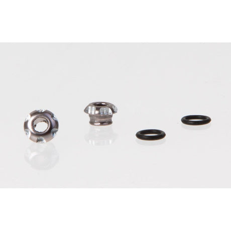 DISC.. LED Holder CNC Alloy for 3mm Light, Grey