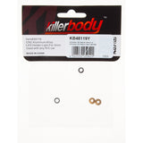 DISC.. LED Holder CNC Alloy for 3mm Light, Golden