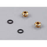 DISC.. LED Holder CNC Alloy for 3mm Light, Golden
