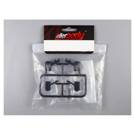 DISC.. Rear view mirror set "Type-F" incl. LED's