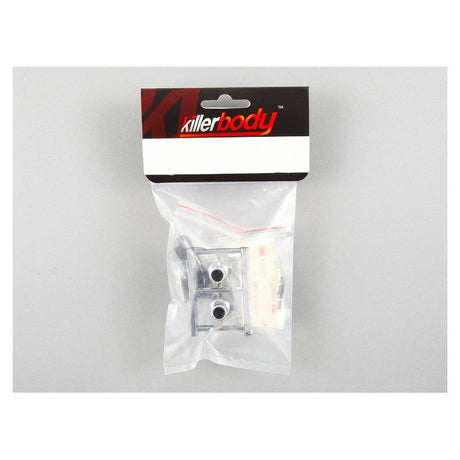 Chrome exhaust set "Type-C" w/o LED