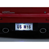 Number plate set incl. LED lighting