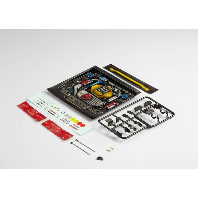DISC.. Touring Car Motor Type-F, lexan, painted