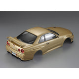 Nissan Skyline R34 195mm Clear Body, Kit all-in