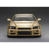 Nissan Skyline R34 195mm, champaign-gold finished, RTU all-in
