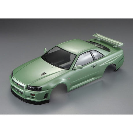Nissan Skyline R34 195mm, champaign-green finished, RTU all-in