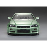 Nissan Skyline R34 195mm, champaign-green finished, RTU all-in