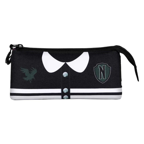 Wednesday uniform triple pencil case - Wednesday