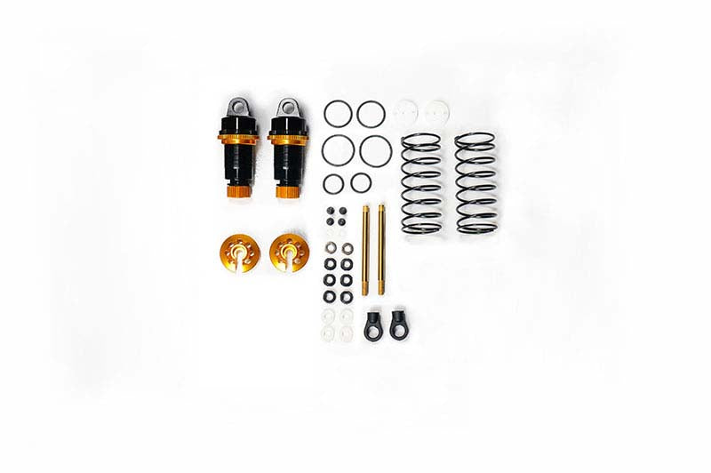 KOSWORK KOS04351-1GDF - Front Shock set Big Bore 12mm Gold Koswork 1:10 Buggy 2 pcs