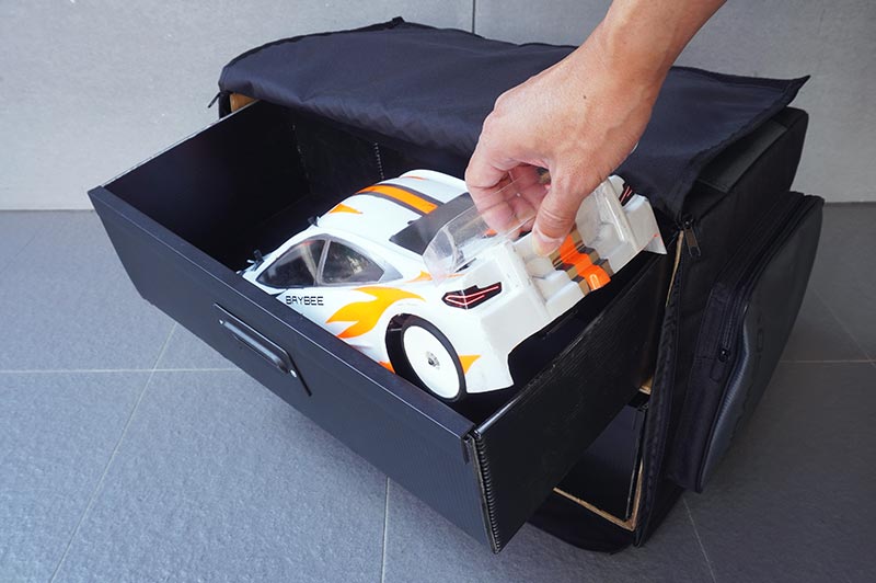 KOSWORK KOS32223 - Koswork 1:10 RC Compact 3 Drawer Bag 600x300x350mm