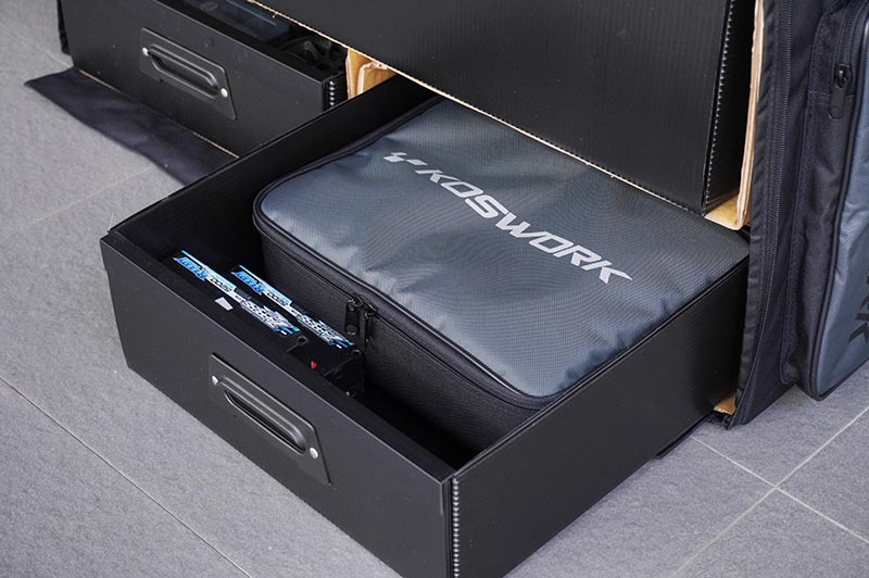 KOSWORK KOS32224 - Koswork 1:8 GT Compact 3 Drawer Bag