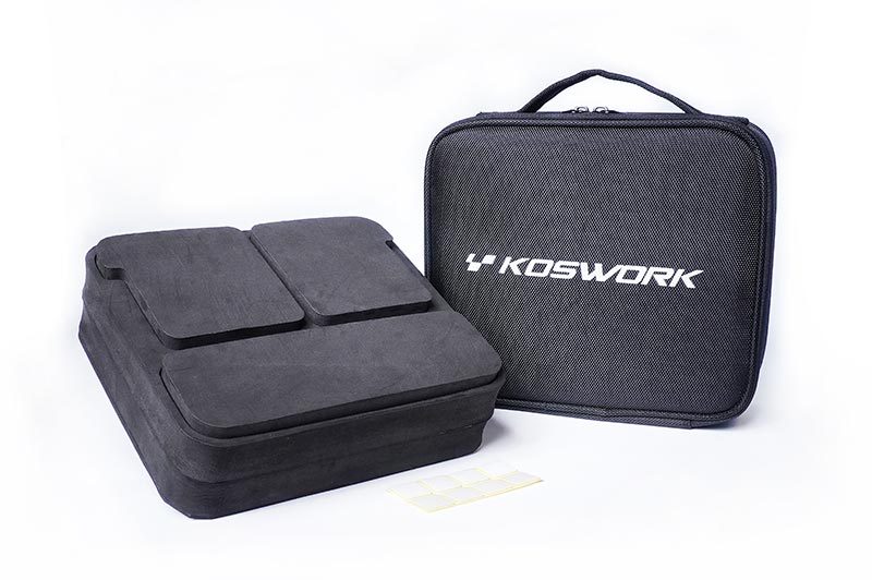 KOSWORK KOS32419V2 - Koswork Hard Case Engine & pipe Bag 260x230x95mm