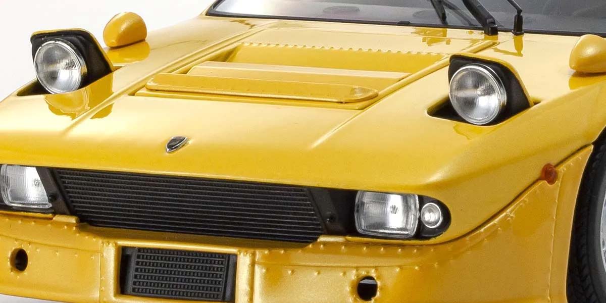 KYOSHO DIE CAST KS08445GY - Kyosho 1:18 Lamborghini Urraco Rally 1974 Yellow