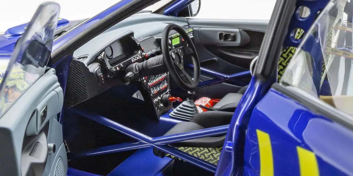 KYOSHO DIE CAST KS08962A - Kyosho 1:18 Subaru Impreza Colin McRae Winner RAC 1994 Nr.4