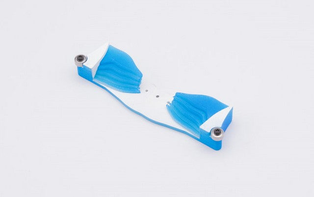 KSpareParts KSP-009-09 - GLF-1 Hand painted front spoiler Blue & White