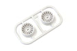WHEELS SET WHITE MINI-Z AWD - WIDE 0 OFFSET (2)