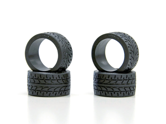 Mini-Z Racing Radial Tyres 20 Shore - Wide (4)