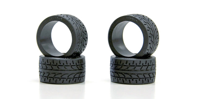 Mini-Z Racing Radial Tyres 30 Shore - Wide (4)