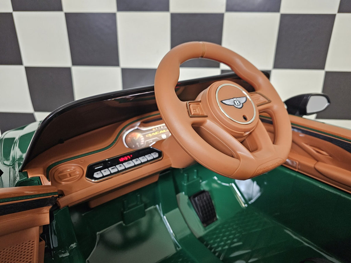 Bentley Bacalar 12V elbil för barn – 1 person, vit