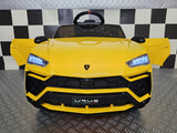 Lamborghini Urus 12V elbil för barn – gul