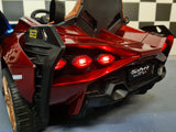 Lamborghini Sian 12V elbil för barn – 1 person, röd