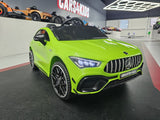 Børnebil Mercedes CLA 45 grøn
