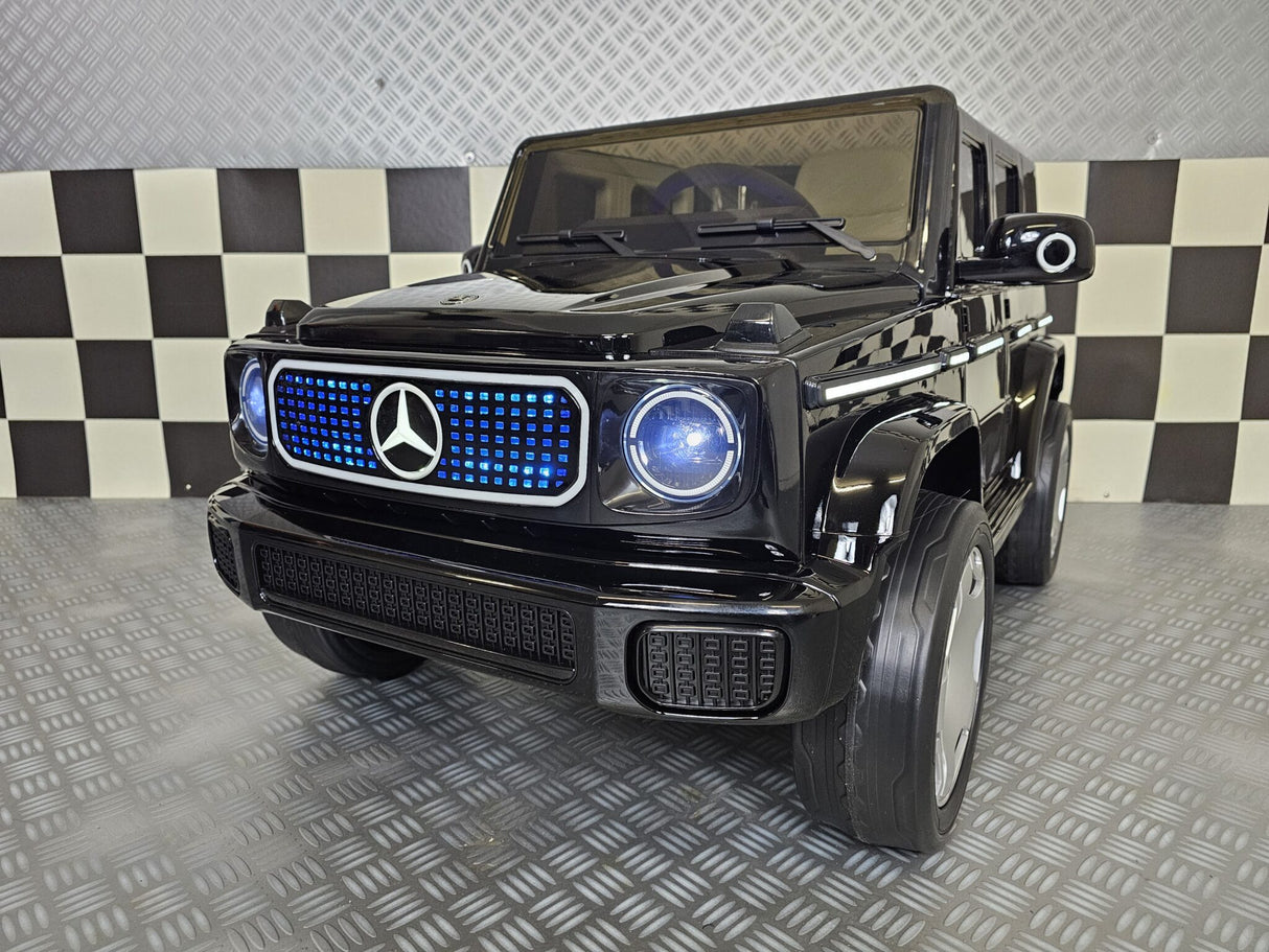 Børnebil Mercedes EQG sort 12 volt