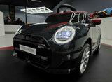 MINI Cooper S 12V elbil för barn – 1 person, metallic svart
