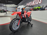 Børnemotorcykel Honda CRF 12 volt