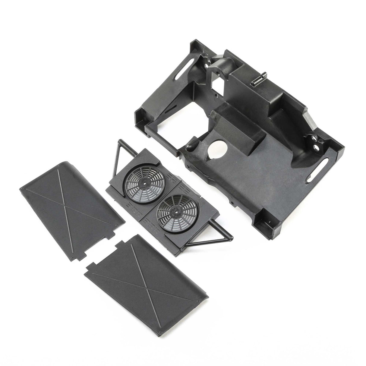 Rear Bulkhead, Fan Panel, MudGuards:Super Baja Rey