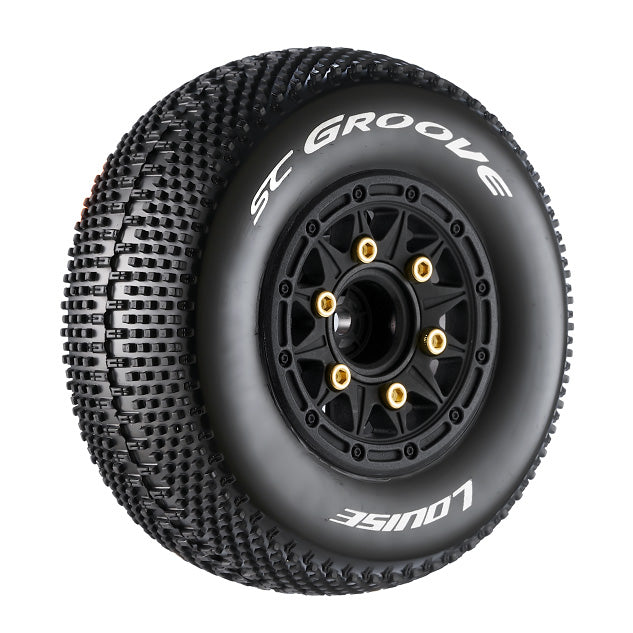 Tires &amp; Wheels SC-GROOVE (Removable Hex 4pcs) Soft (2)