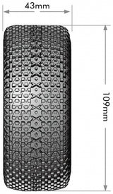 Tires &amp; Wheels SC-TURBO (Removable Hex 4pcs) Soft (2)