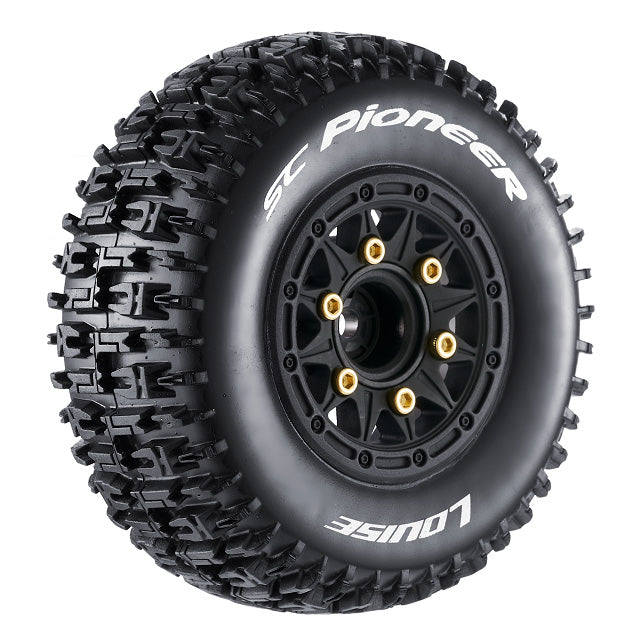 Tires &amp; Wheels SC-PIONEER (Removable Hex 4pcs) Soft (2)