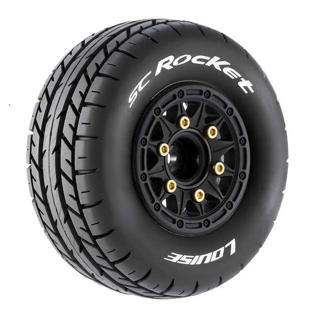 Tires &amp; Wheels SC-ROCKET (Removable Hex 4pcs) Soft (2)