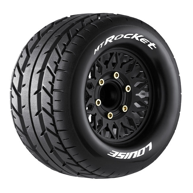 Tires &amp; Wheels MT-ROCKET 1/10 Soft (Removable 12, 14 &amp; 17mm Hex) (2)