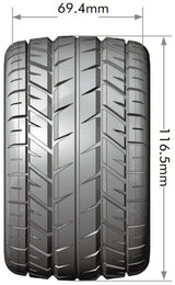 Tires &amp; Wheels MT-ROCKET 1/10 Soft (Removable 12, 14 &amp; 17mm Hex) (2)