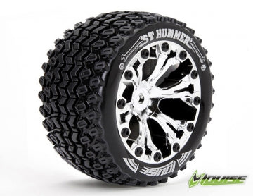 Tire &amp; Wheel ST-HUMMER 2,8" Chrome 1/2-Offset (2)*
