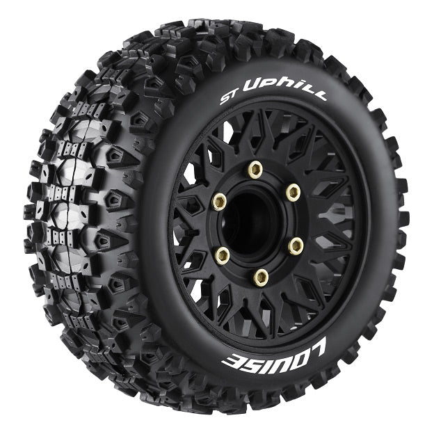 Tires &amp; Wheels ST-UPHILL 1/10 Soft (Removable 12, 14 &amp; 17mm Hex) (2)