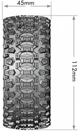 Tires &amp; Wheels SC-UPHILL (Removable Hex 4pcs) Soft (2)